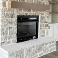 Natural Grey Slate Crazy Decorative Wall Tiles - Fireplace Surround Prices1