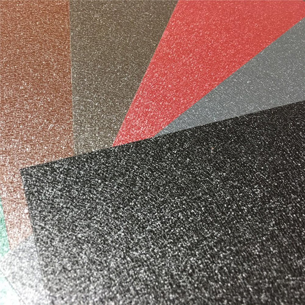 Black Color Finish Texture Coating Steel, High Quality Black Color ...