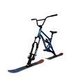 Top Winter Playthings: Fiberglass Wood Core Snow Ski Bike1