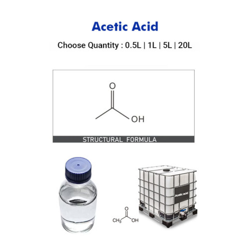 Can glacial acetic acid be used in food?