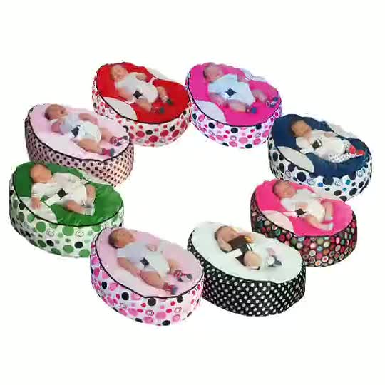 Cotton Cotton Bayi Bernafas Bayi Beg Bean Beanbag1