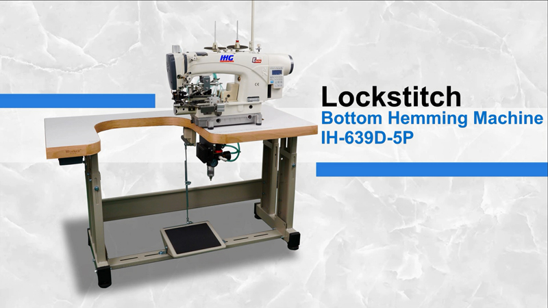 IHG IH-639D-5P Direct Drive Lock Stitch Bottom Hemming Machine 