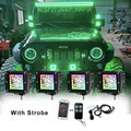3.2 Inch LED Spot Pods with RGB Chasing Halo for Offroad 4x4 Work Lights1