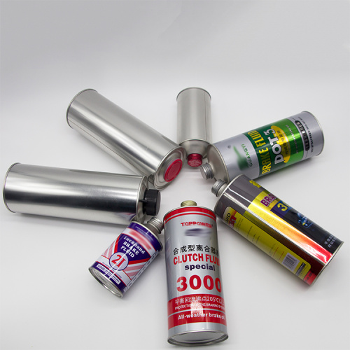 مخزن روغن ترمز 250-1000 میلی لیتری، کالیبر 24 میلی متر، قوطی قلع زرهی شاسی 1 لیتری