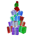 Commercial Square LED Glowing Gift Box Light for Halloween and Christmas Tree Decorations1