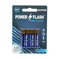 Power Flash Disposable AAA LR03 AM4 1.5V Alkaline Battery1
