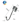 Industrial Metal Hooks and Clasps: Brass Snap Hooks, Stainless Steel Curtain Clips, and Zinc Key Rings1