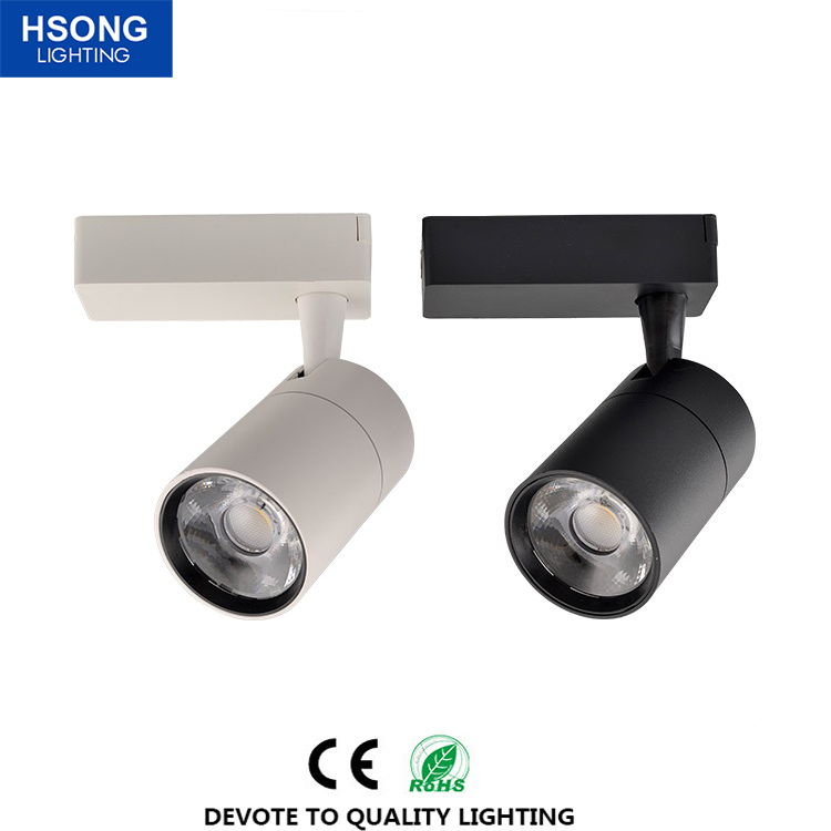 Hsong Lighting - New design full watt led COB Led Track Light Fixture 220V Track Lamp Rail Spotlight LED track lights1
