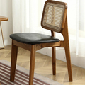 Cadeiras de madeira de cafeteria de móveis modernos de alta qualidade e cadeiras de vime para restaurante1