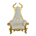 Royal Gold Wedding Throne Sofa Chair1
