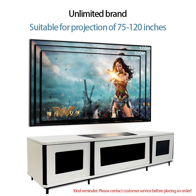 Projector laser TV cabinet