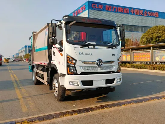 Penjimatan Tenaga Kecekapan Tinggi Dongfeng 4X2 12cbm Trak Tolak Padat1