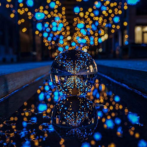 Venda quente de 60 mm de fotografia bolas de vidro decorativo artificial bola de cristal transparente