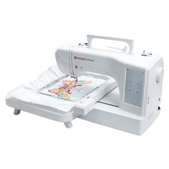 MRS800 Multi functional home computer embroidery machine1