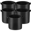 Vente chaude 1 3 5 7 10 20 30 50 100 200 gallons Planter Sacs de culture Aération Pottes de pomme de terre de pomme de terre en tissu en feutre de tissu