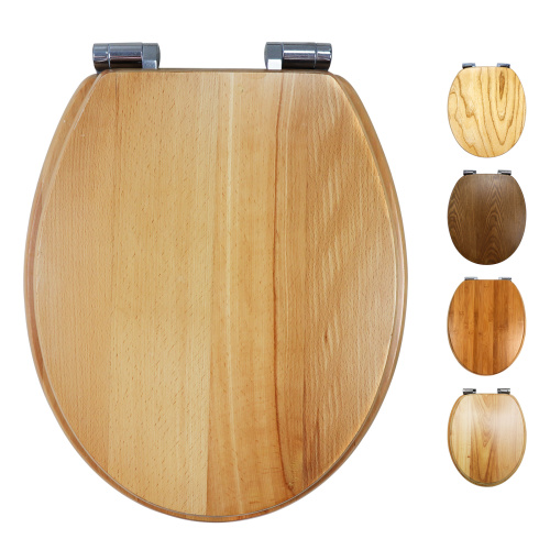 About Natural Solid Wood Toilet Seat