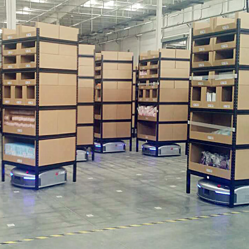 Angle Steel Agv Shelf for Industrial Warehouse Sto