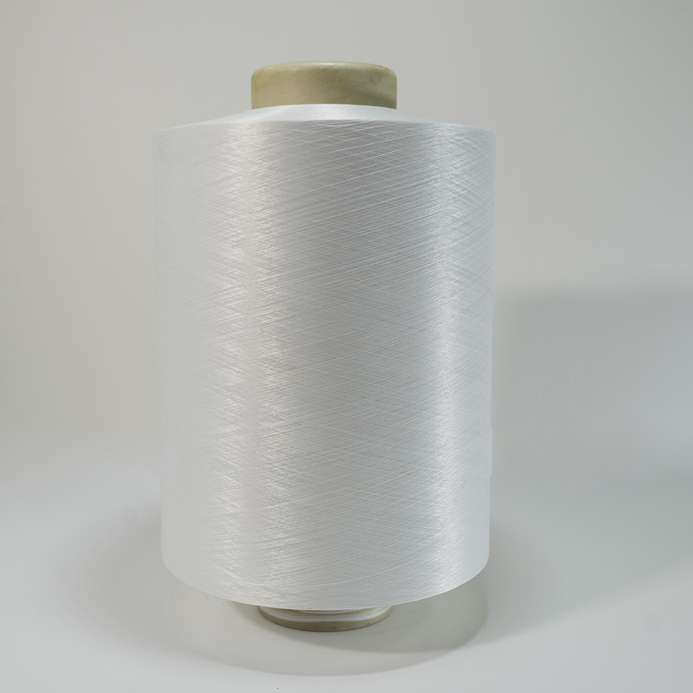 100% polyester yarn 36 Filament raw white 75/36 polyester yarn dyed dty ribbon yarn for tablecloth