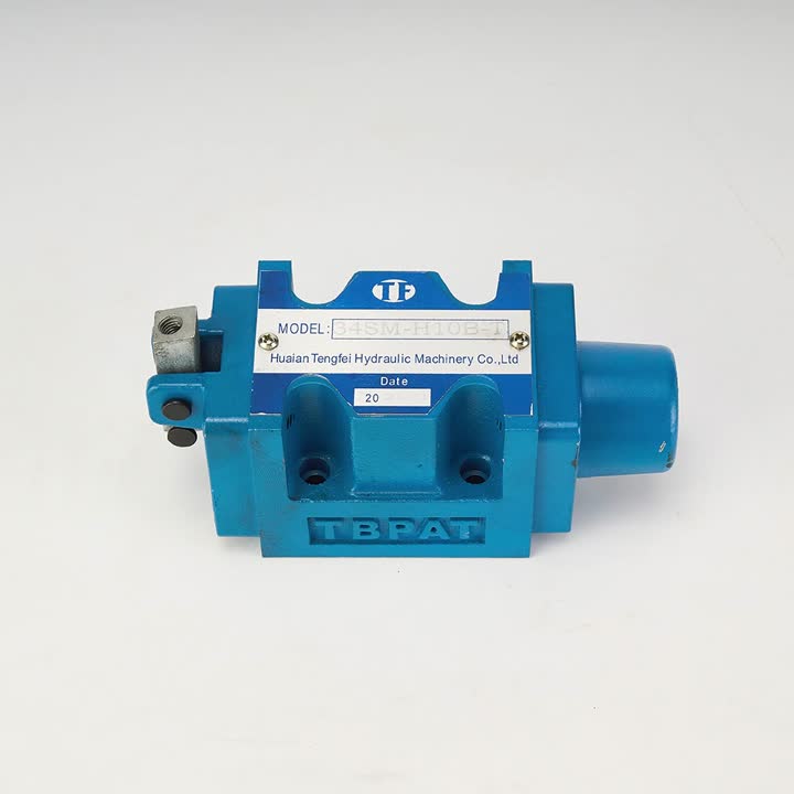 H10B Mavi Özelleştirilebilir Hidrolik Manuel Valf