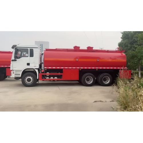 Shacman L3000 6x4 Video Video Fuel Truck