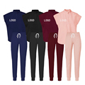 Custom Medical Scrubs Set: Fashionable Spandex Jogger Scrubs for Women in Wholesale1