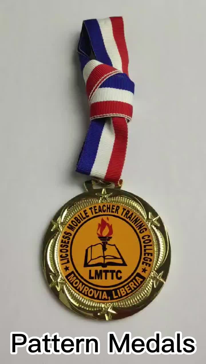 Cutom Pattern Medal