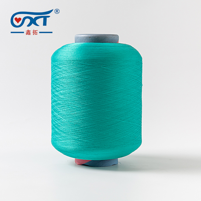 Bright Color SCY Single Polyester Spandex Covered Yarn