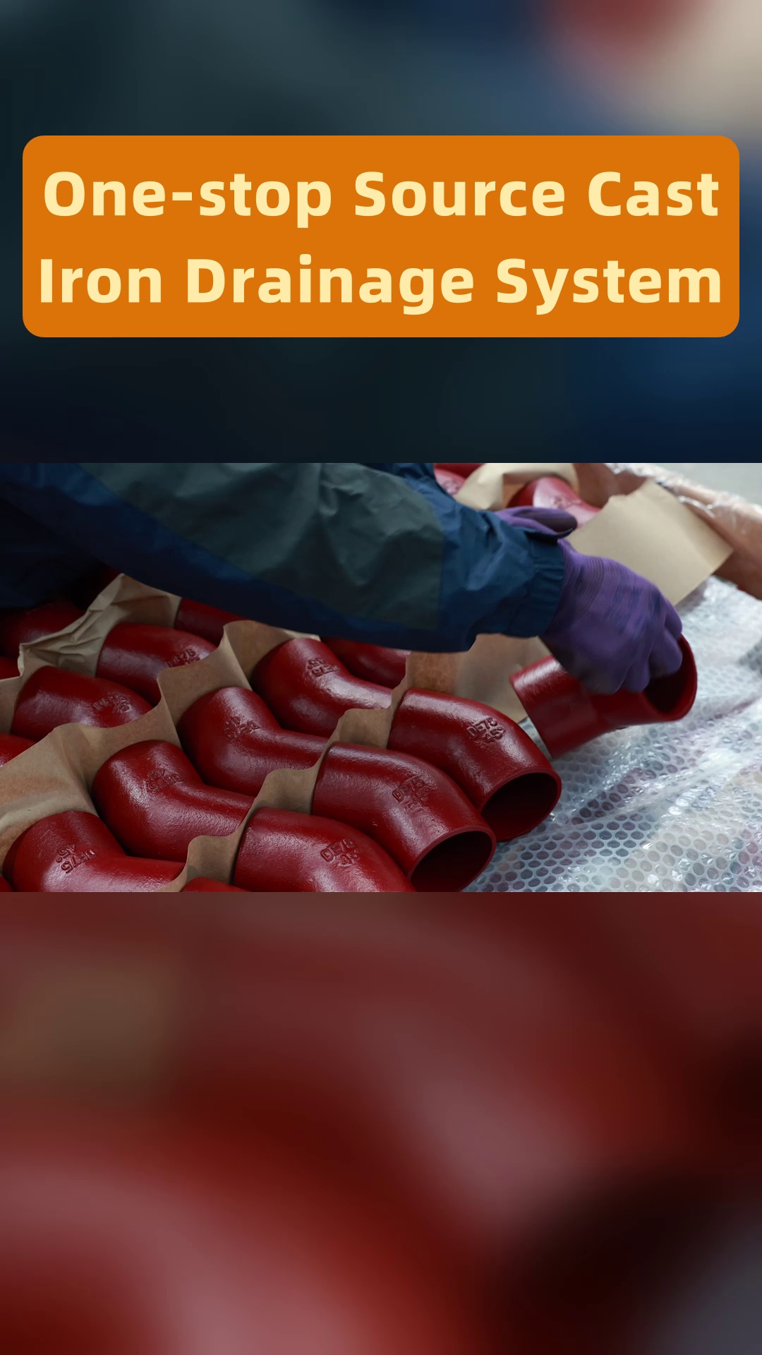 Specjalny wybór produktów obejmujący rury żeliwne pokryte powłoką epoksydową i odporne na korozję, przeznaczone do projektów odwadniania w trudnych warunkach