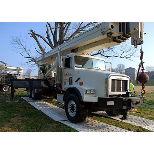 How to choose the right composite mat for constructing temporary roadways