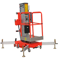 High-Quality Mast Lift Aerial Work Platform - Single Scissor Lift for Household Use1