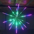 Diameter 1.2M LED Firework: RGB Meteor Shower Light for Weddings and Holidays1