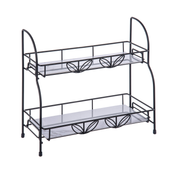 Double layers shelving rack