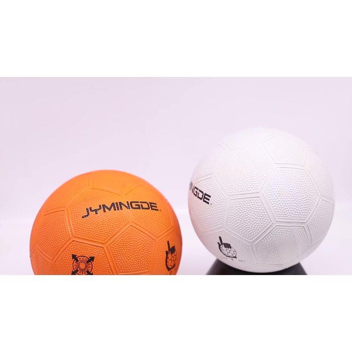 Custom print orange white cheap ballon de handball ball size 1 2 31