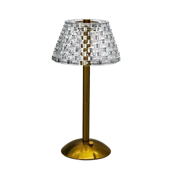 Luz de la noche de cristal con característica recargable USB para decoración del hogar1