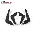 4PCS Carbon Fiber Front Bumper Canards for BMW 2 Series F87 M2 2014-20191