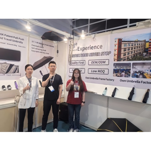 Feria de regalos de Hong Kong concluye con éxito | Baisite Umbrella regresa con resultados sólidos que superan las expectativas
