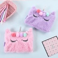 Unicorn Pencil Case for Girls - Cosmetic Makeup Pen School Supplies with Zipper1