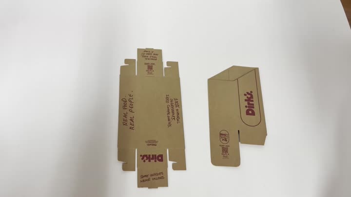 cutie de hârtie pentru hot dog