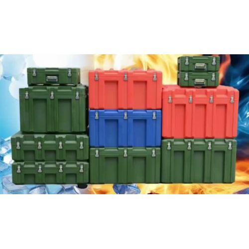 Caixa de ferramentas grande moldada rotativamente com gavetas