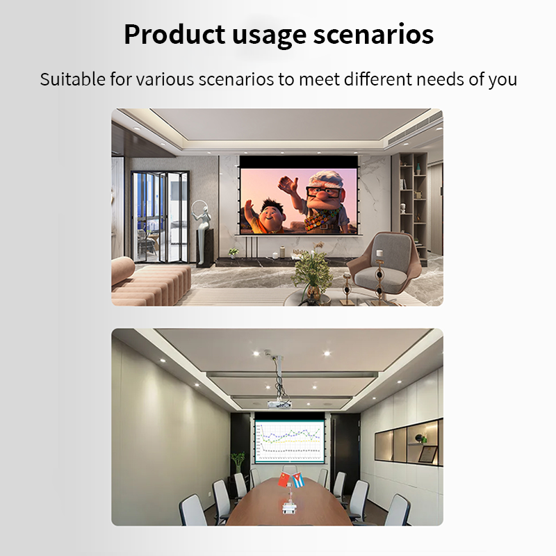 Electric Projector Screen for Outdoor Use
