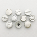 Custom Engraved Logo Name Metal Jeans Buttons for Decoration: Personalized Accessory for Clothing and Fashion1