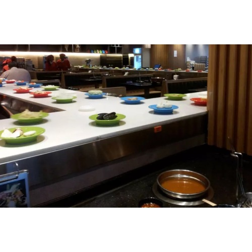 Environmental protection first! The world's first recyclable revolving sushi conveyor was born in Japan