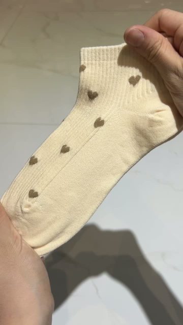 Imitation double needle women's boat socks