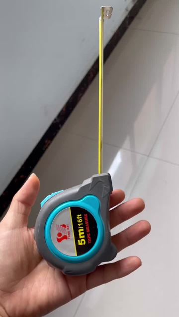 Contractor rubber steel measure tape for automatic brake