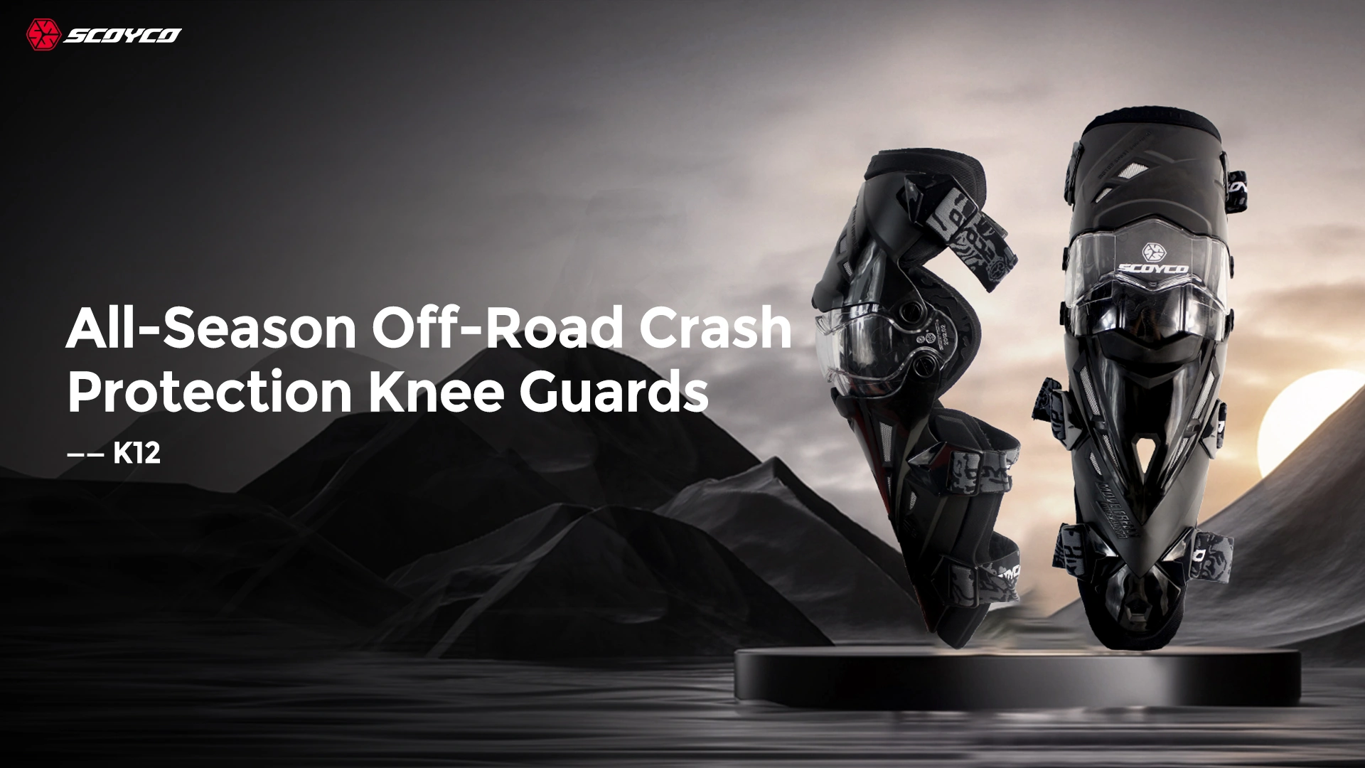 All-Season Off-Road Crash Protection Knee Guards - K12 China 