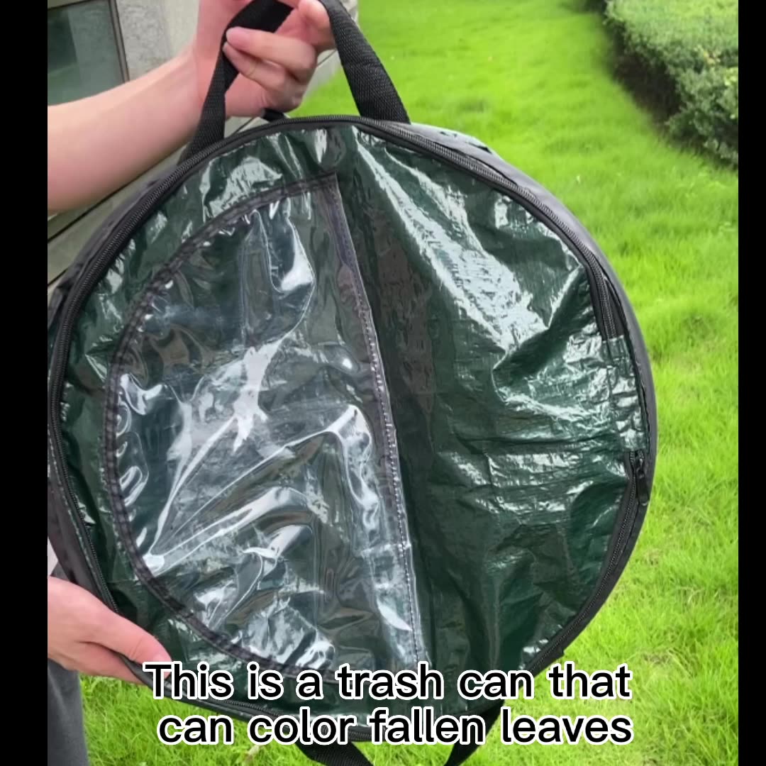 Longyang Multipurpose Garden Hamper Camping Trash Bag Garden Yard Waste Bags Car Outdoor Camp Pop-up Trash Bag1