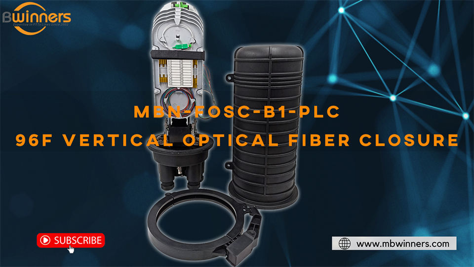 MBN-Fosc-B1-PLC 96F Chiusura della fibra ottica verticale