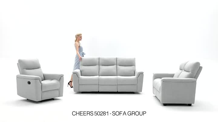 A220 Fabric Recliner Sofa