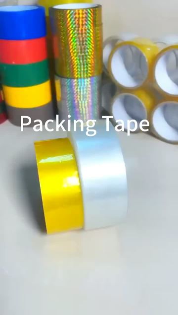 normal packing tape and low noise tape