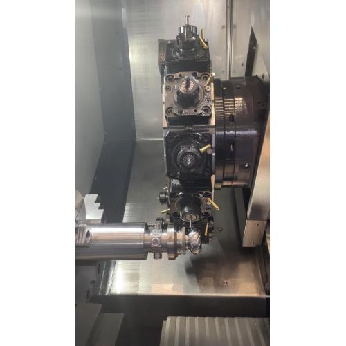 Turning and milling combined lathe